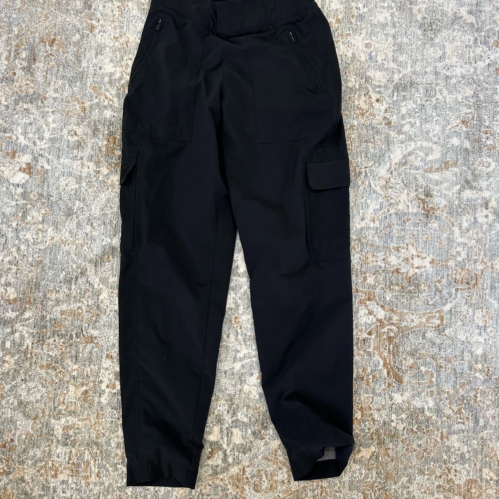 Girl’s Black Cargo Pants